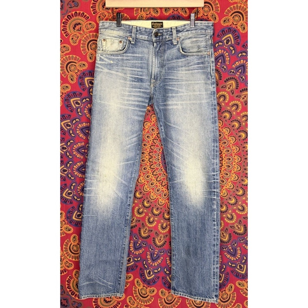 Civilianaire Jeans Mens 31 X 32.5 Slim Straight Japanese Selvage Denim Streewear